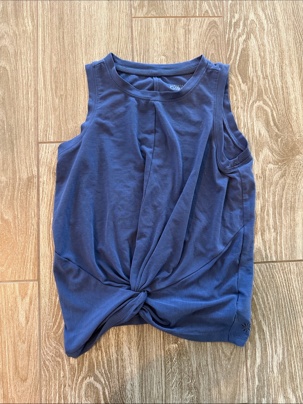 Athleta Girl Navy Twist Around Tank